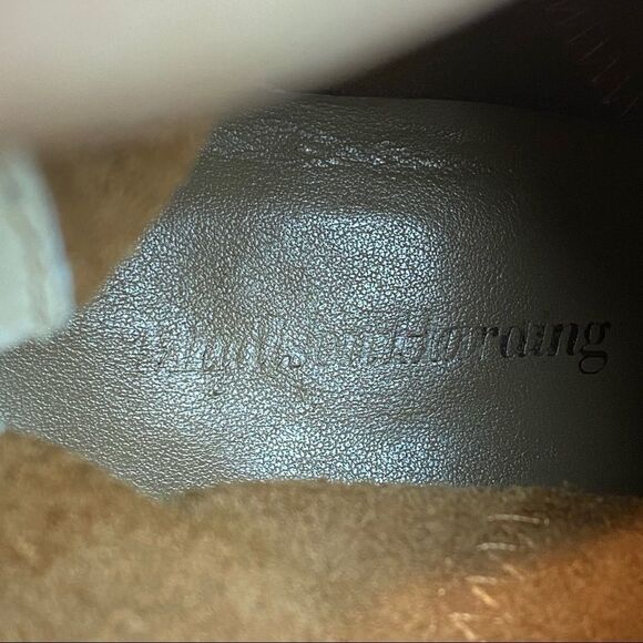 Madison Harding Suede Tan Booties 8 - Picture 7 of 7